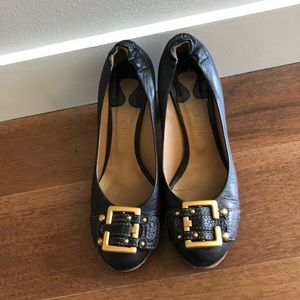 Chloe Pumps with Gold Buckle - 37.5